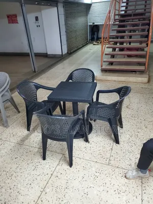 Simply Plastic Chairs and Table Plastic Chairs and Table