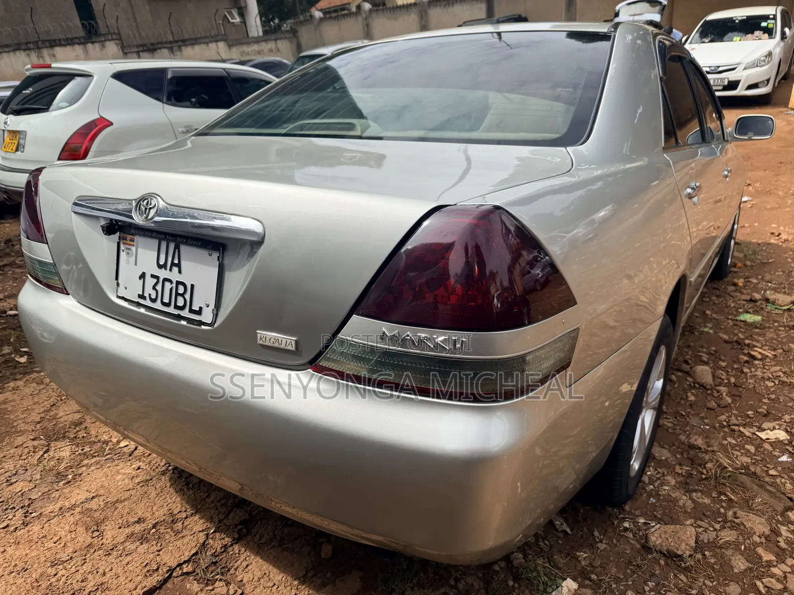 Toyota Mark II 2002 Silver