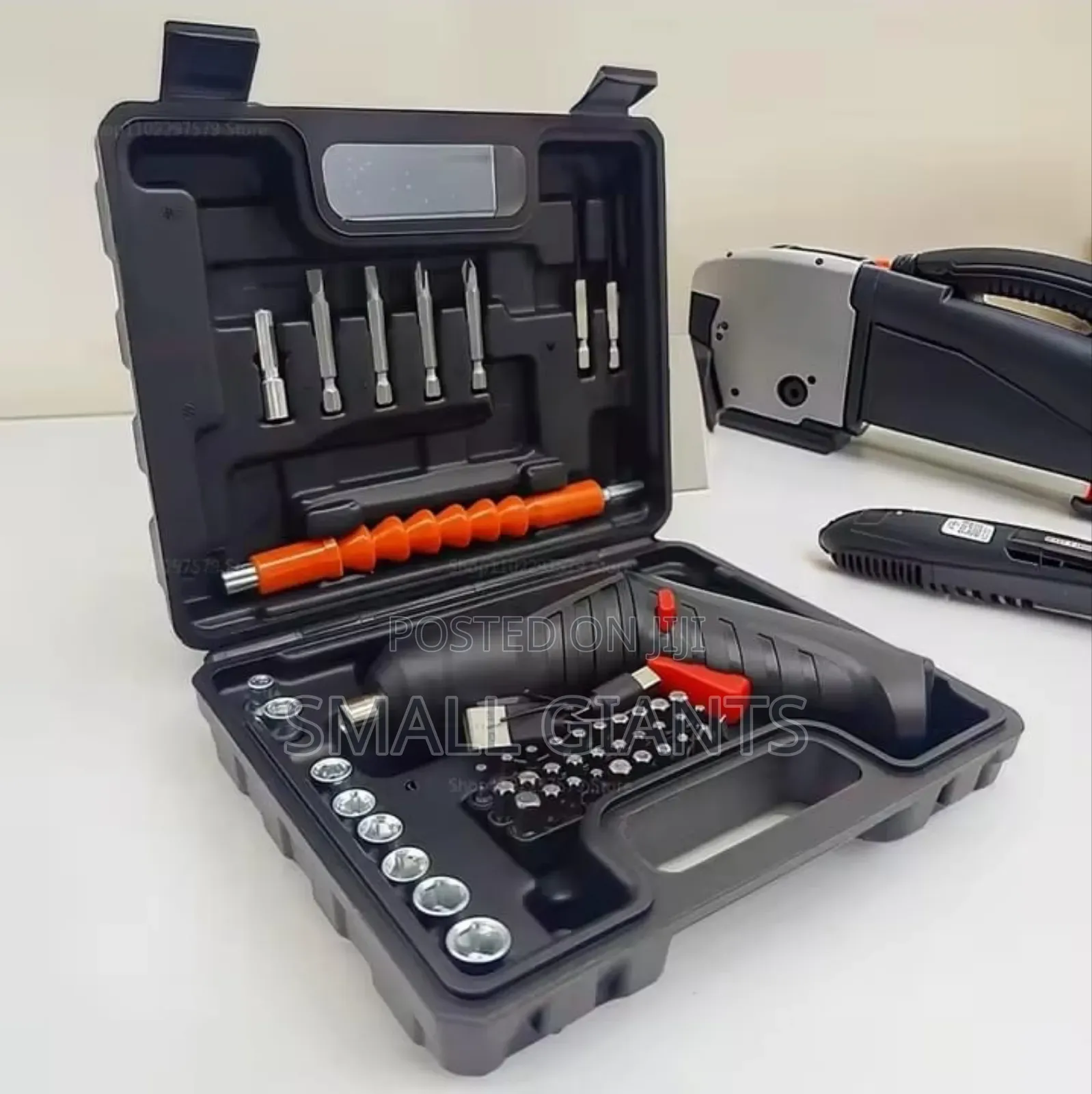 Portable Cordless Electric Screwdriver Kit