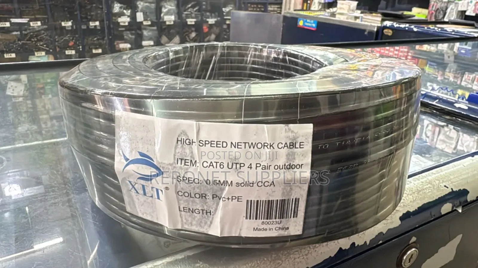 Cat 6 Outdoor 100m Cable Roll