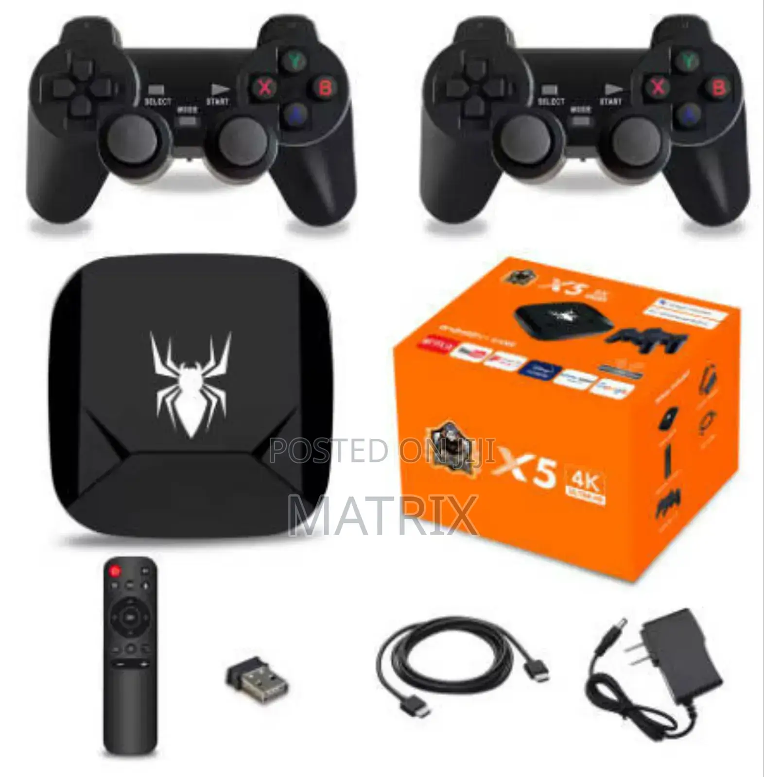 X5 Pro Android Tv Box That Turns A Tv Into A Smart Tv - Game Console
