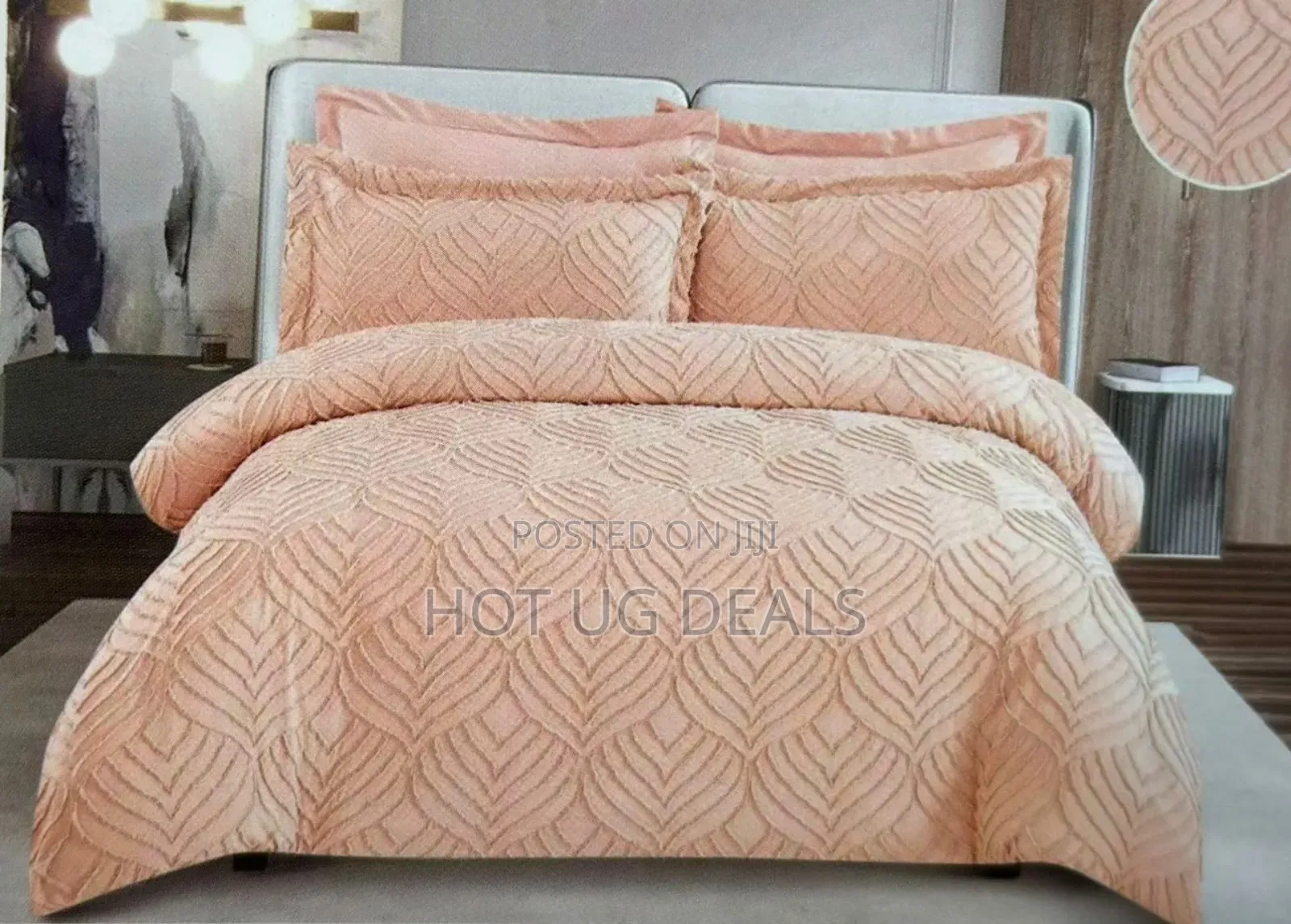 5x6 6pcs Tufted Duvet With 1bedsheet 1duvet 2 Cushions 2 Pillowcases