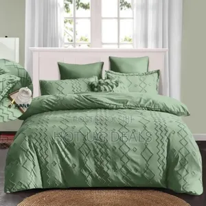 6x6 6pcs Tufted Duvet With 1bedsheet 1duvet 2 Cushions 2 Pillowcases