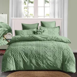 6x6 6pcs Tufted Duvet With 1bedsheet 1duvet 2 Cushions 2 Pillowcases