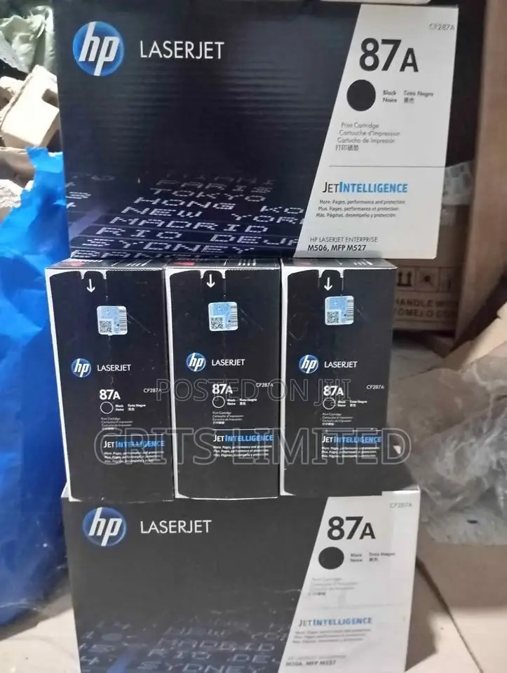 Hp 87a Black Original Laserjet Toner Cartridge (Cf287a)