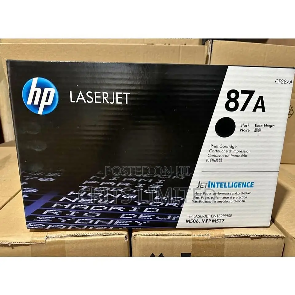 Hp 87a Black Original Laserjet Toner Cartridge (Cf287a)