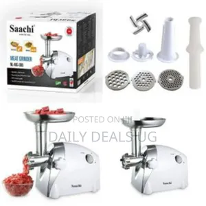 Saachi Nl-Mg-966 Stainless Steel Meat Grinder With Copper Motor
