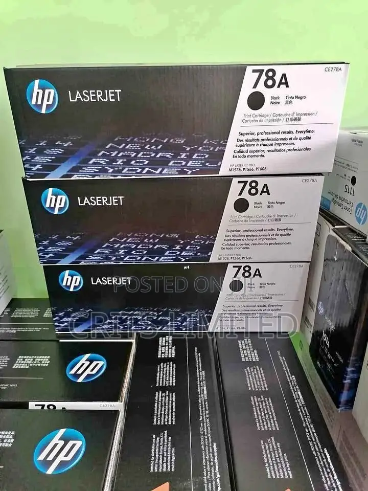 Hp 78a Black Original Laserjet Toner Cartridge (Ce278a)