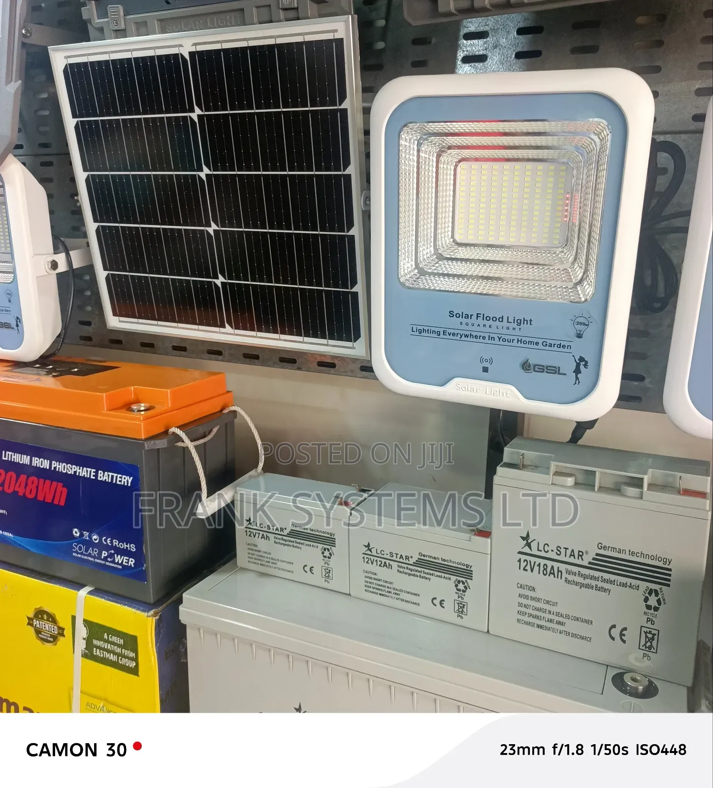 200 Watts Flood Light Solar