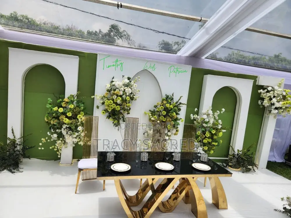 Derrick and Prossy’S Wedding Decoration