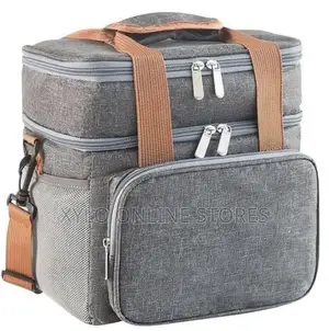 A Dual Compartment Insulated Lunch Bag/Cooler Bag