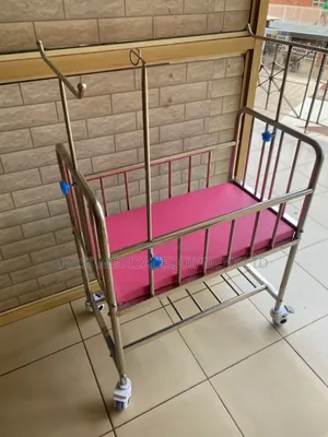 Baby Crib - Stainless Steel