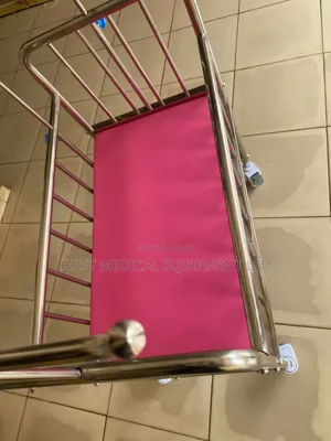 Baby Crib - Stainless Steel