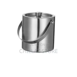 Stainless Steel Ice Bucket.