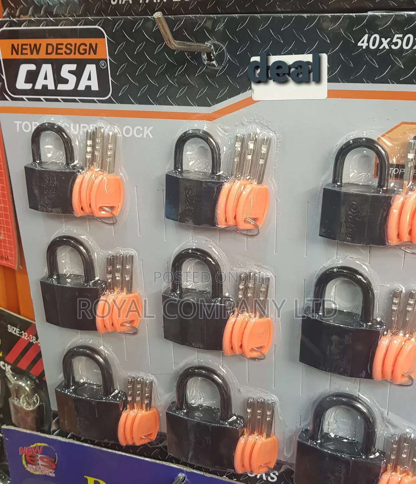 Padlock Set 9pieces