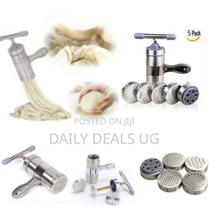 Kitchen Steel Noodle Maker Manual Spaghetti Pasta Press Machine