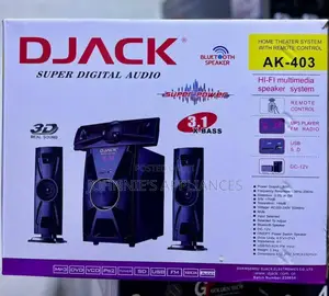Djack Subwofer 3.1x Bass