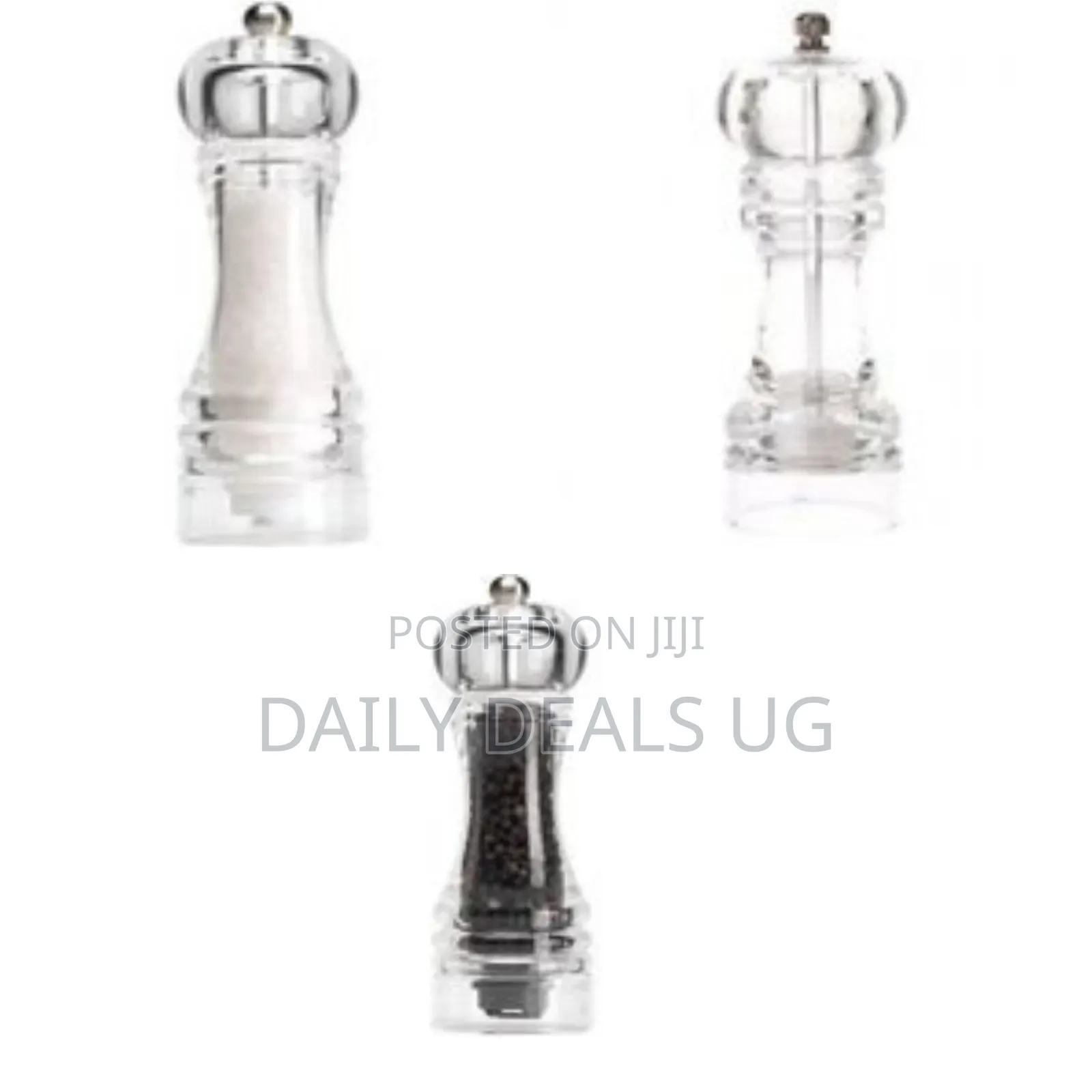 Capstan Clear Acrylic Pepper Salt Mill Shaker