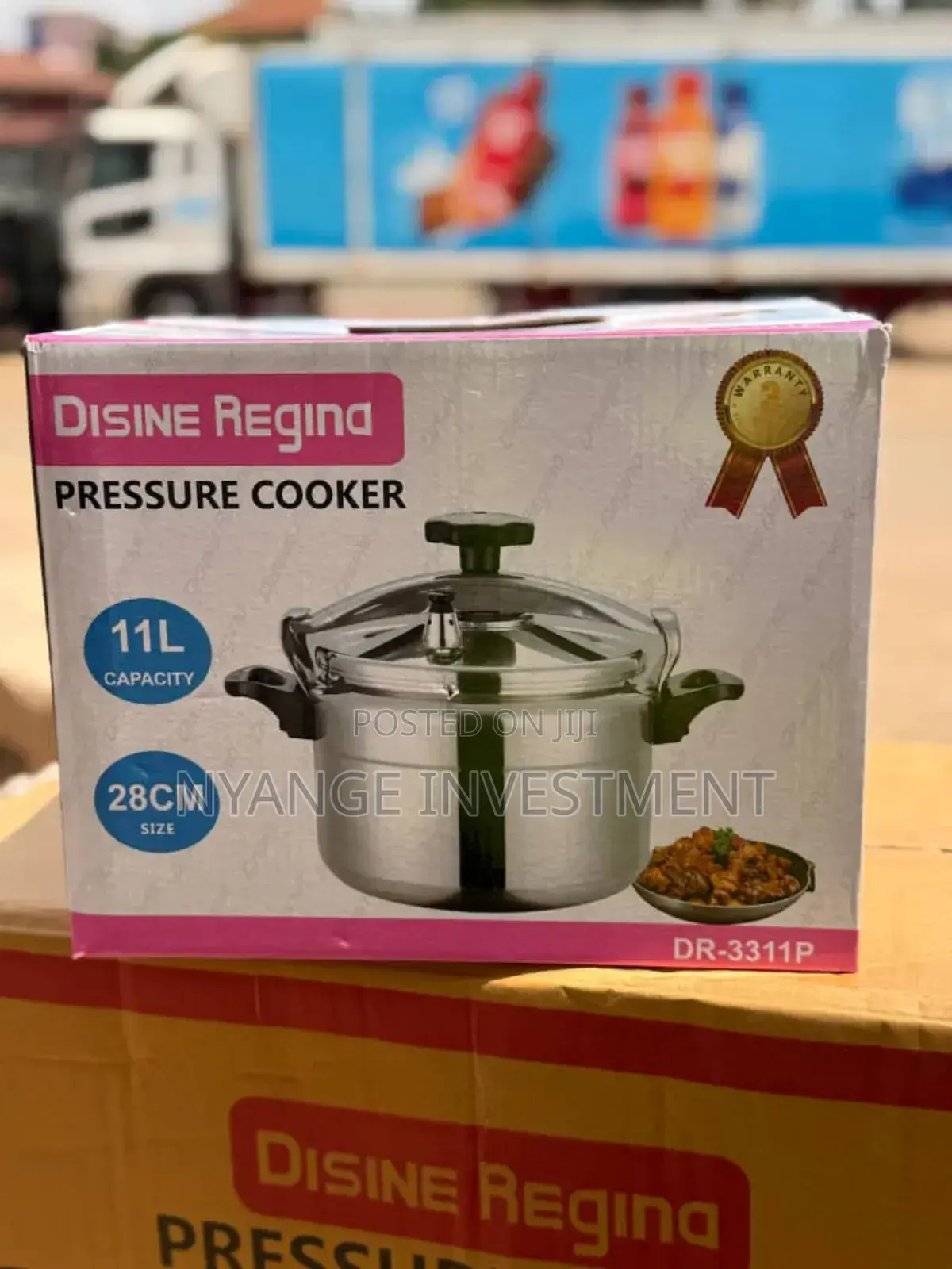 11 Litres Disine Pressure Cooker .