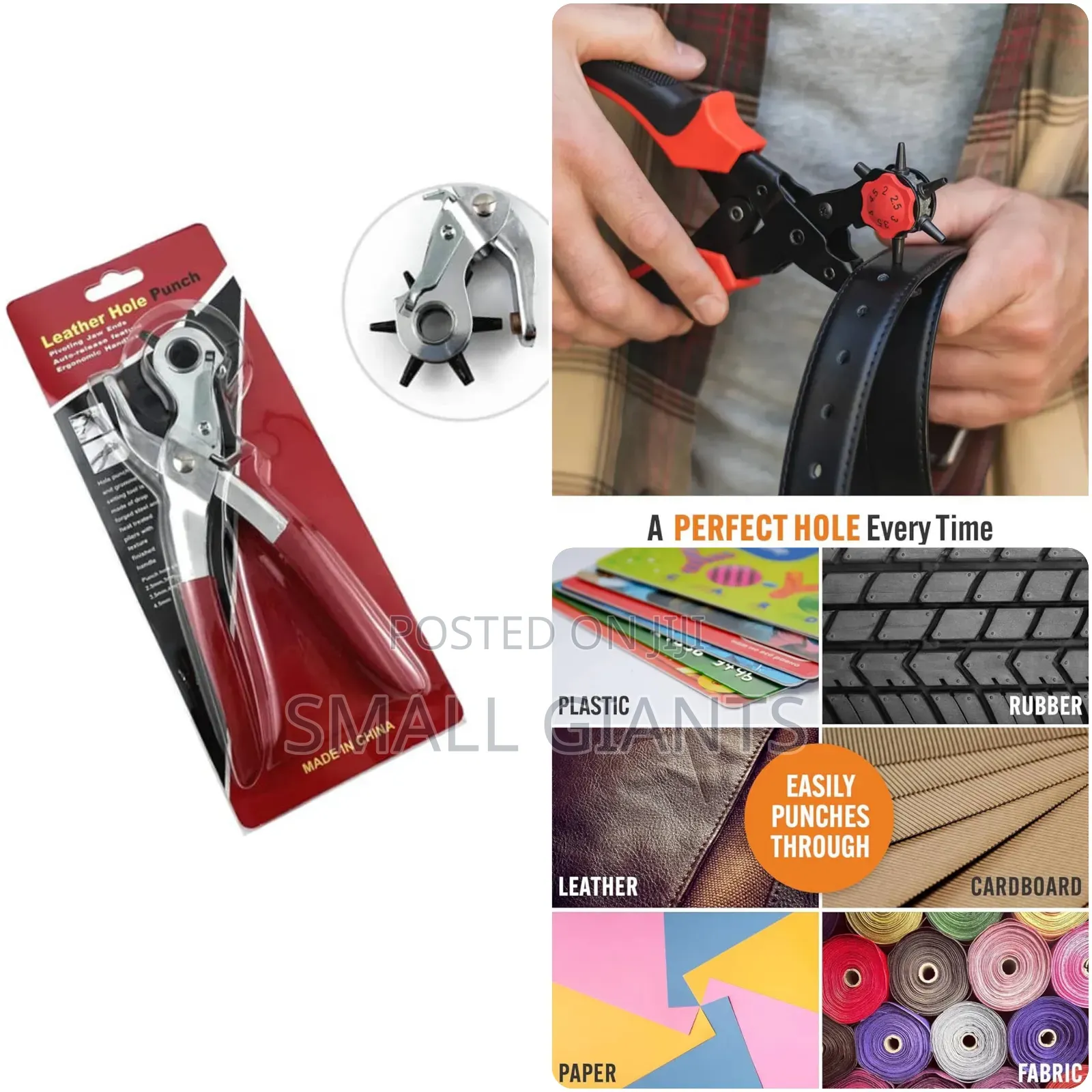 Leather Hole Punch Machine