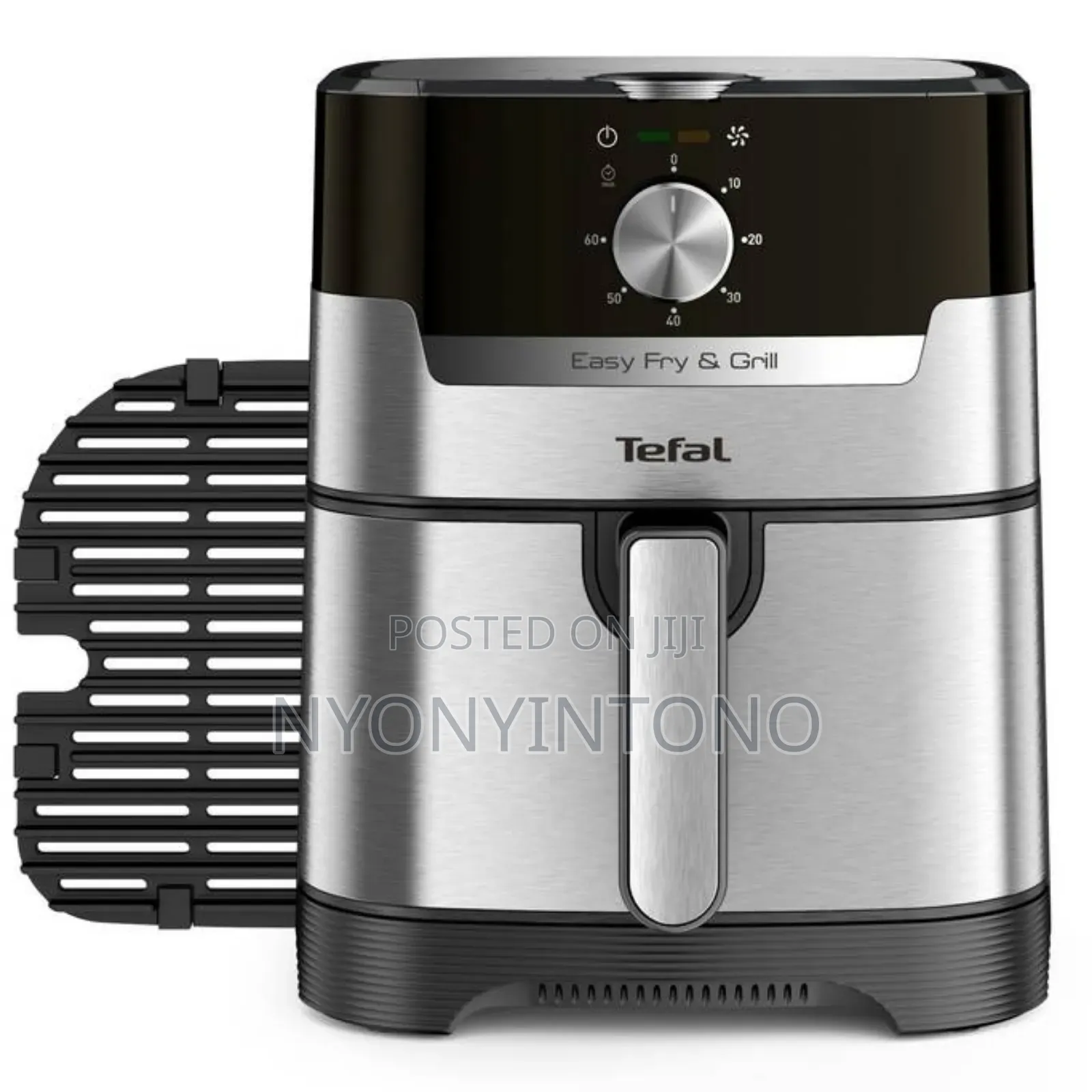 Tefal 6.5l 2-in-1 Digital Air Fryer With Grill Programs Ey801d27