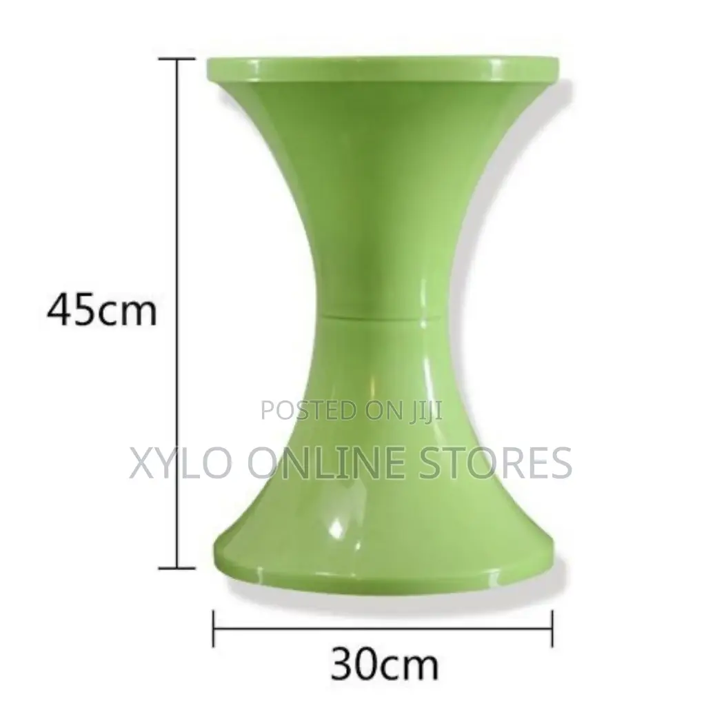 Round Strong Kitchen/Office/Salon Plastic Stool