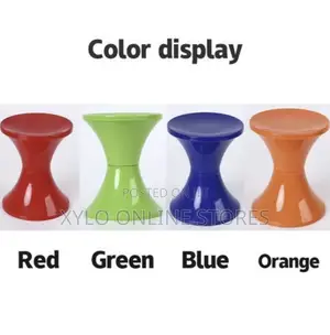 Round Strong Kitchen/Office/Salon Plastic Stool