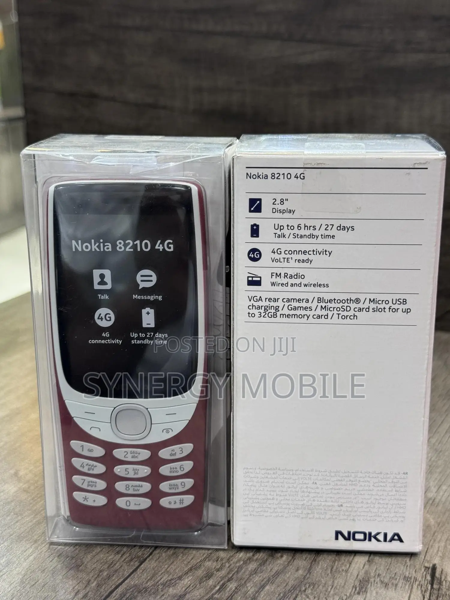 New Nokia 8210 4G Black