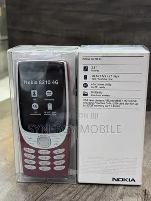 New Nokia 8210 4G Black