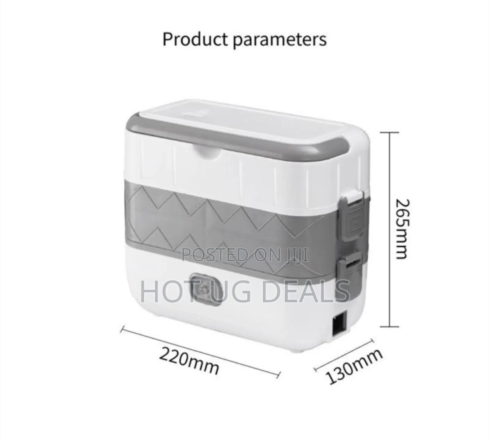 Portable Electric Lunch Box Car Food Warmers - Blue