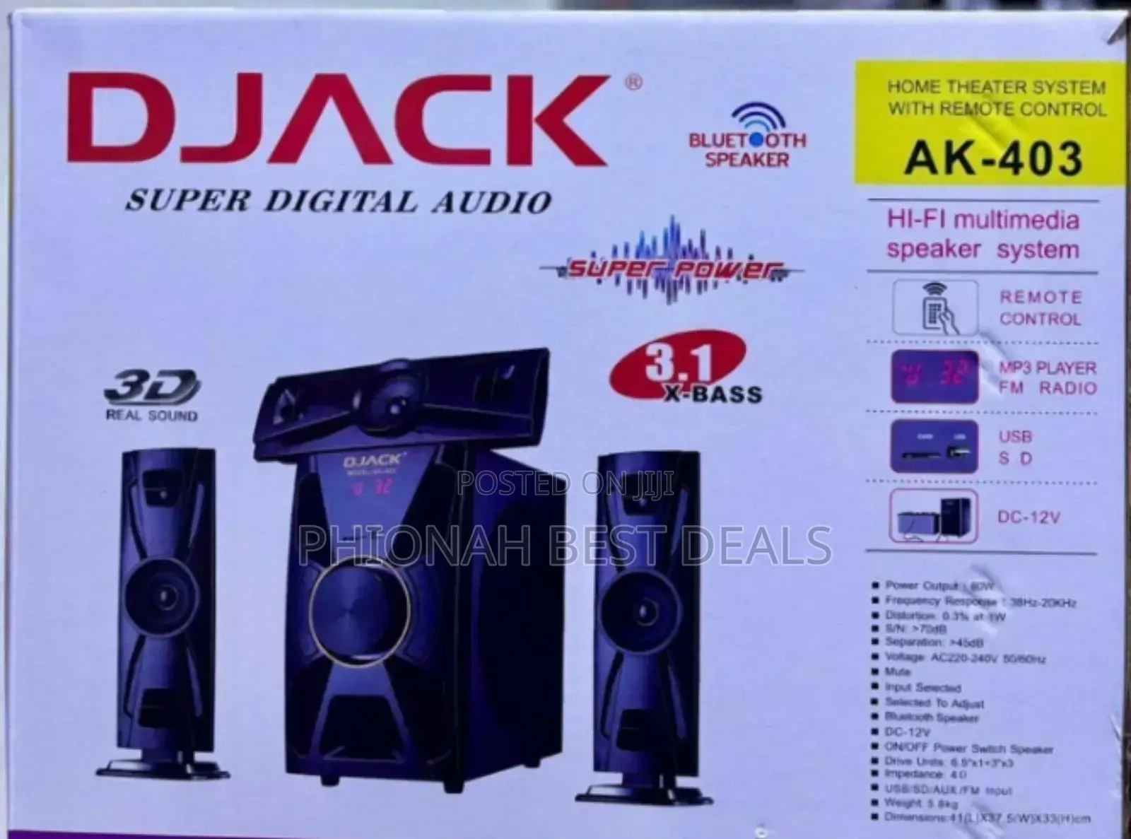 Djack Super Digital Audio