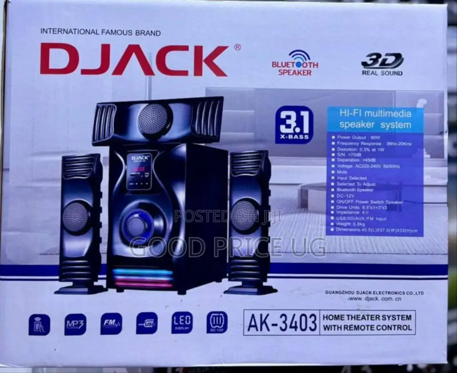 Djack Woofer Ak-3403