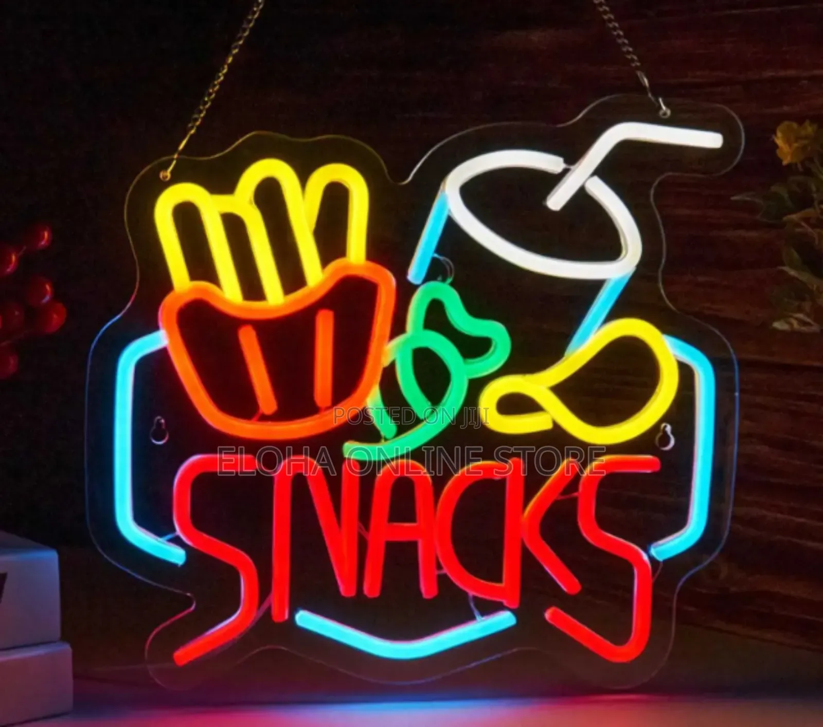 Snack Led Neon Sign