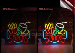 Snack Led Neon Sign