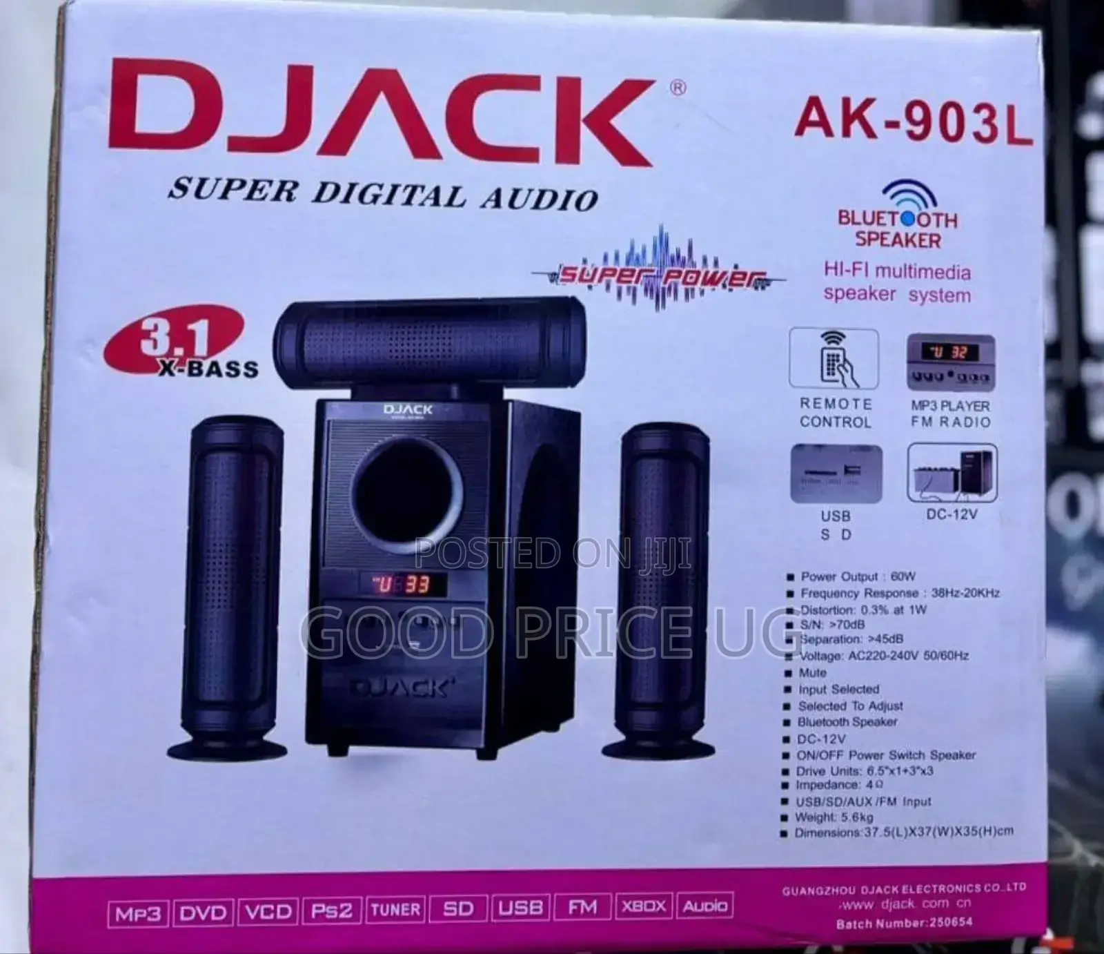 Djack Speaker Ak_903l