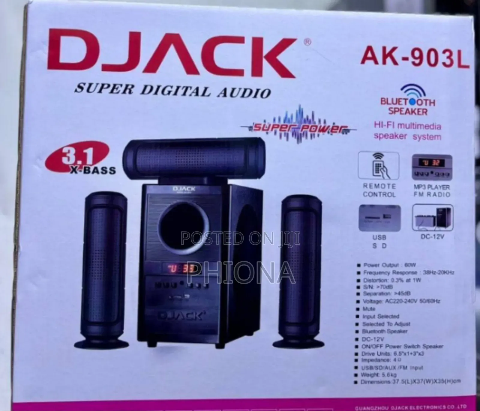 D Jack Ak 903l Woofers