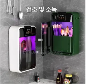 Wall-Mounted Cutlery Holder Uv Cutlery Dryer Spoon Chopsticks Storage