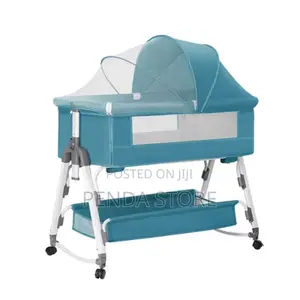 Elegant Baby Cradle Bed With Mosquito Net– Cozy Baby Cradle Bed