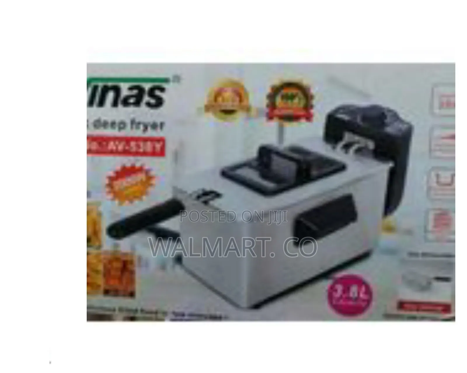 3.8litres Oil Chips Chicken Deep Fryer With Removable Bowl