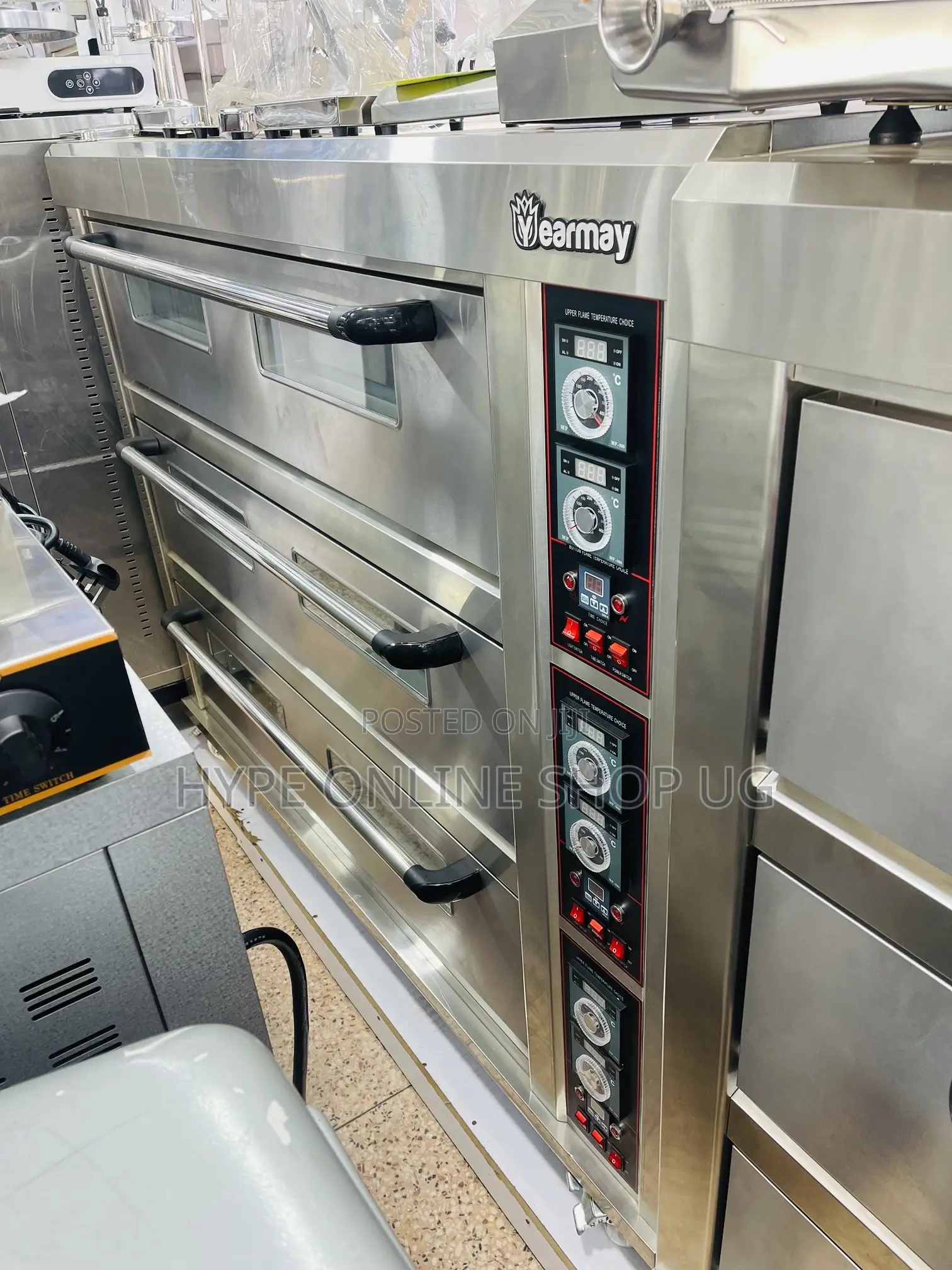 3-decker 6trays Commercial Full Electric Brandnew Baking Oven