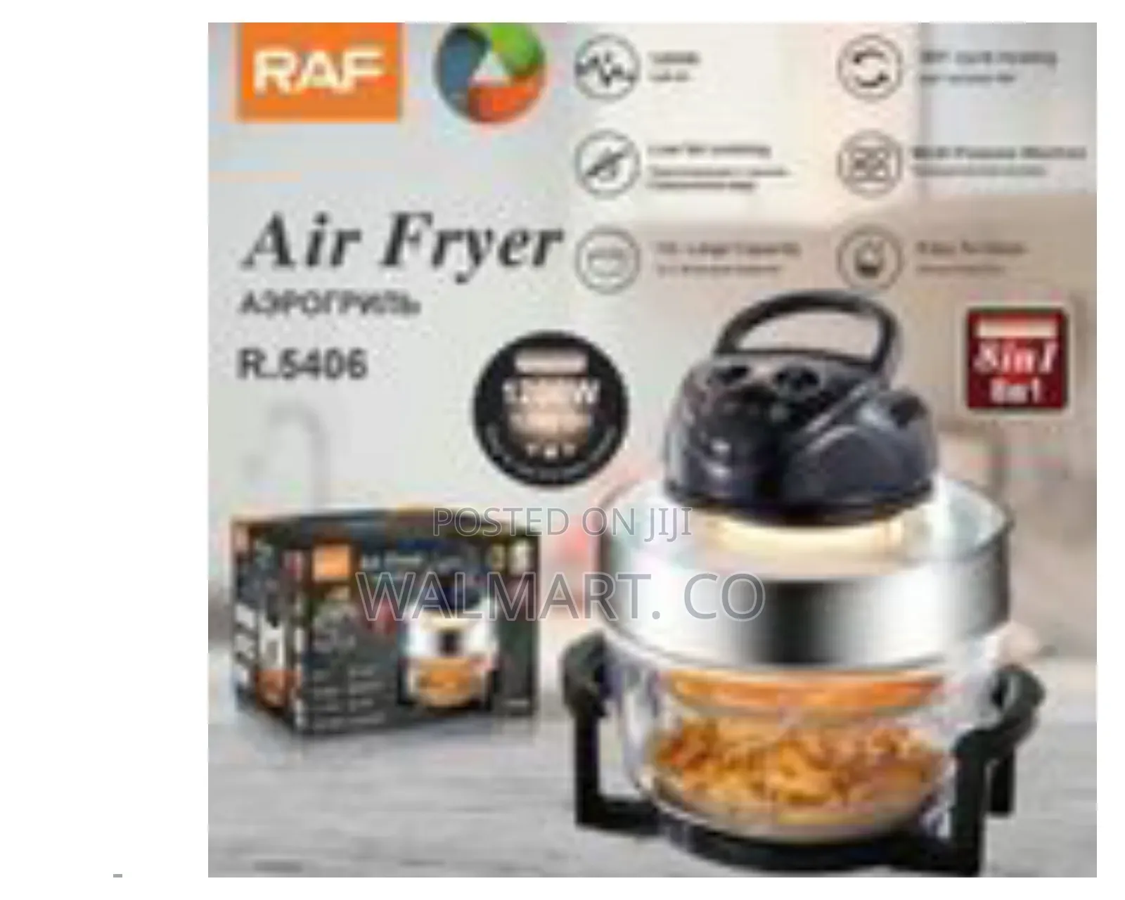 Raf 8 in 1 2litres Low Fat Cooking Electric Deep Fryer