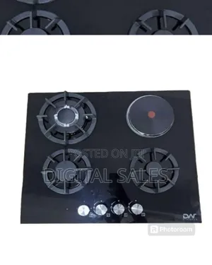 Digiwave 3 Gas Burner Cooker+1 Electric Hot Plate Auto Ignition