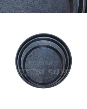 Pack of 3 Deep Round Restaurant Cafe Hotel Kitchen Plastic