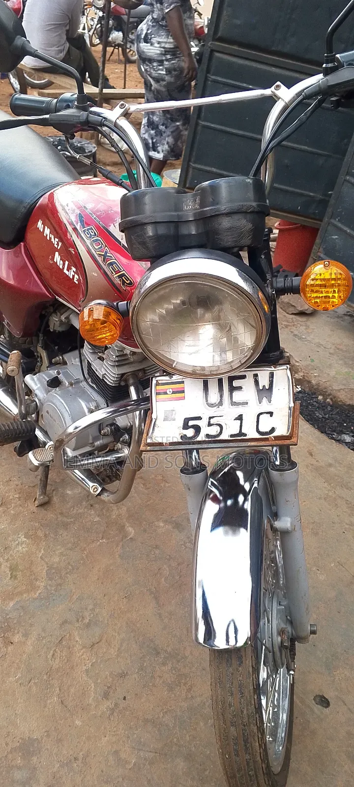 Bajaj Boxer 100 2019 Red