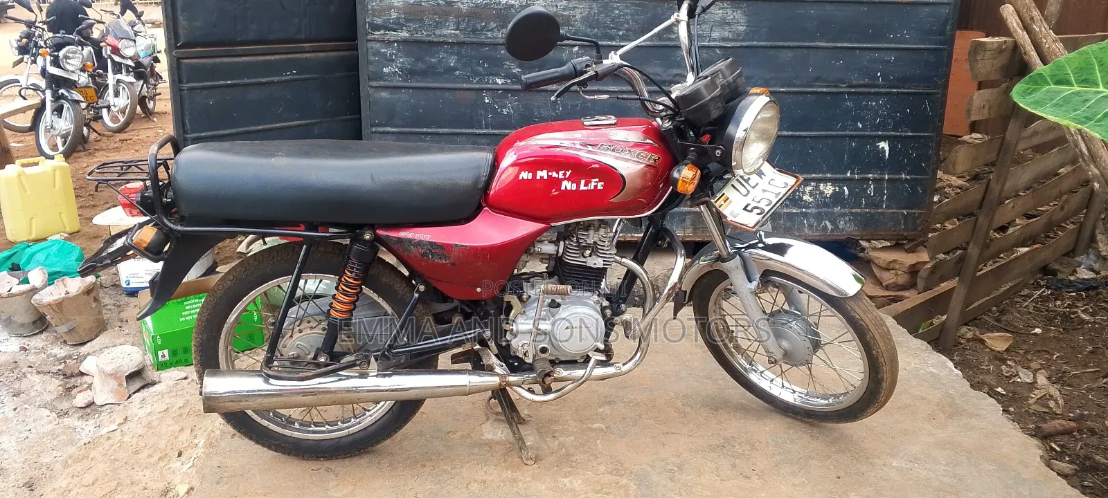 Bajaj Boxer 100 2019 Red