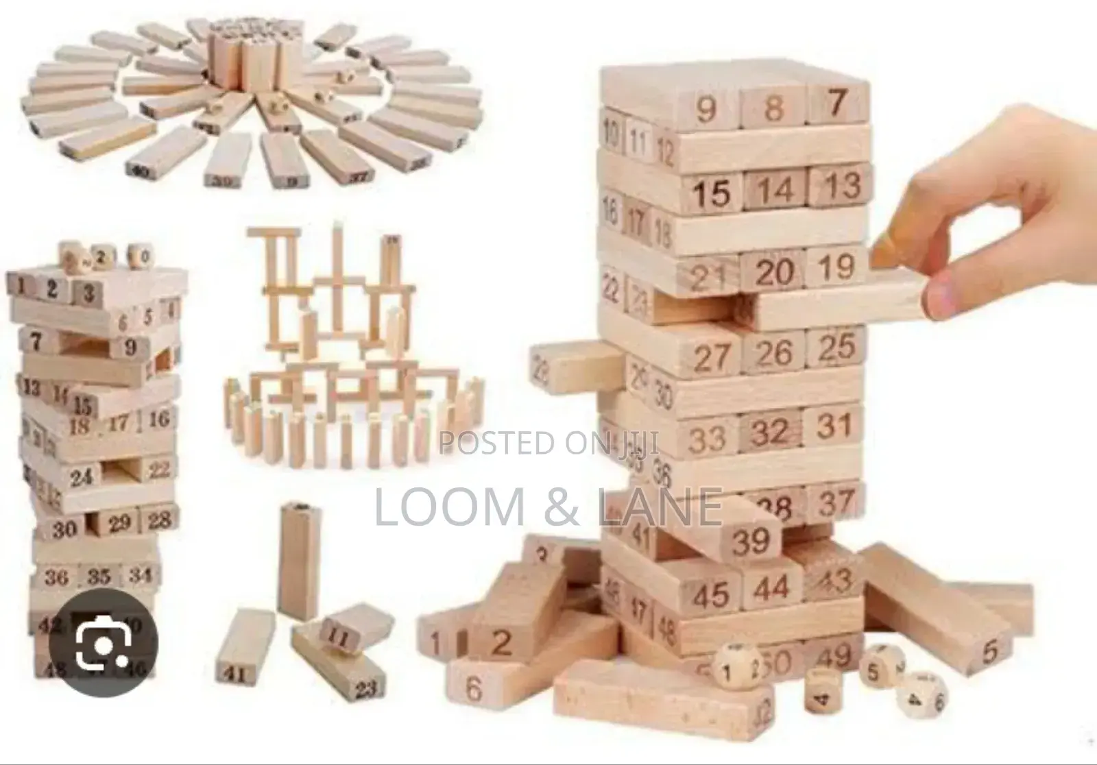 Original Wooden Jenga Blocks