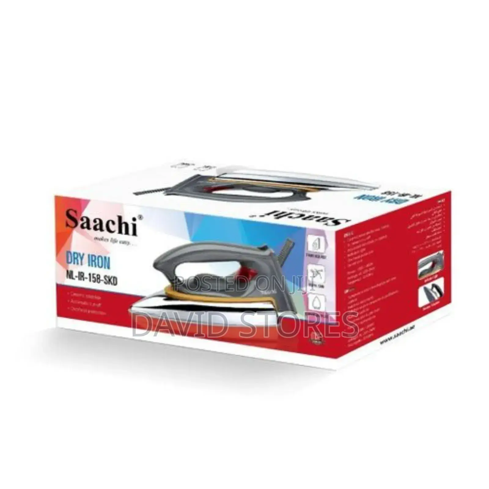 Heavy Saachi Dry Iron Nl-Ir-158-SKD
