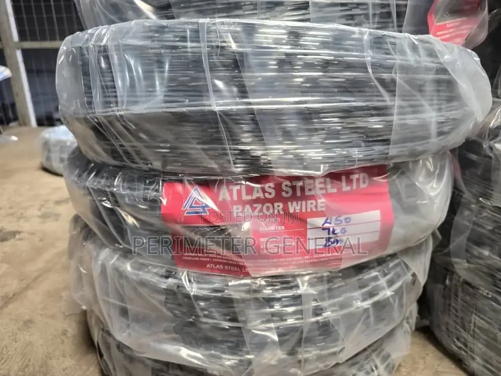 Razor Wire 8meters by 7kg by 450 Diameter 65000 Bwaise Opposite Shell