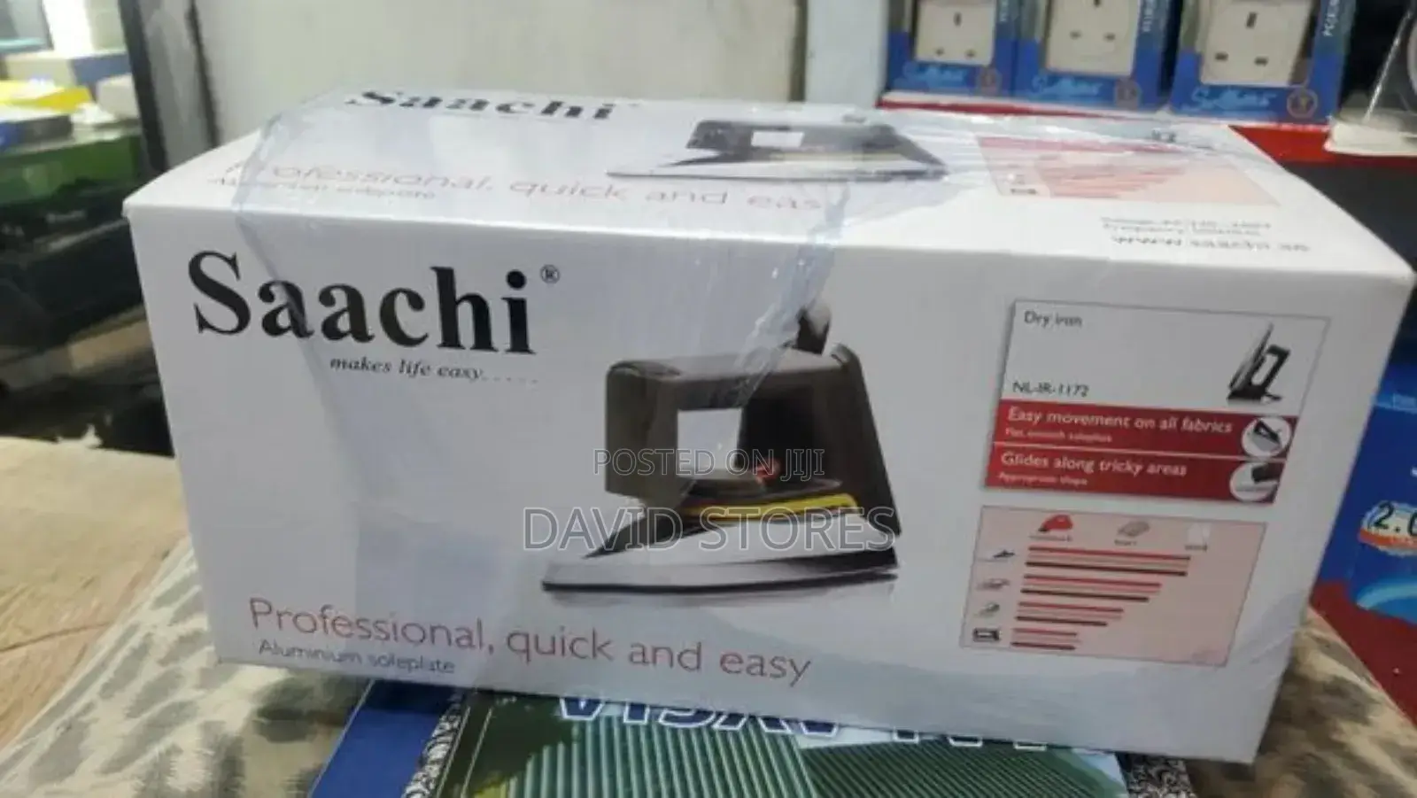Saachi Non Stick Dry Flat Iron Nl-1r-1172