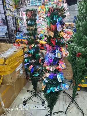1.8ft Christmas Tree With Lights,Fruits and Dolls/Xmas Home Decor